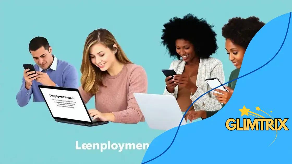 How technology is reshaping unemployment support