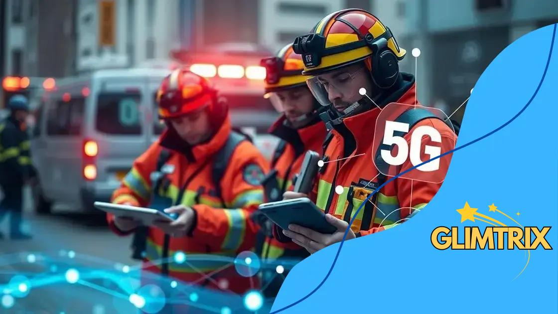 Enhancing emergency response with 5G
