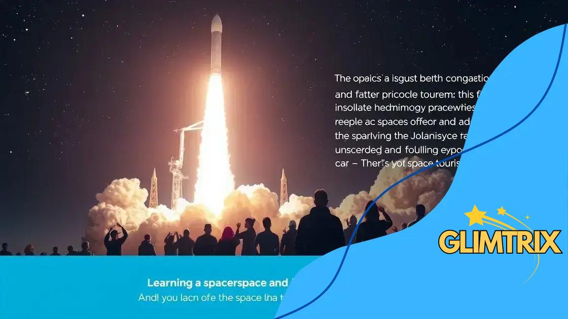 Trends driving growth in space tourism