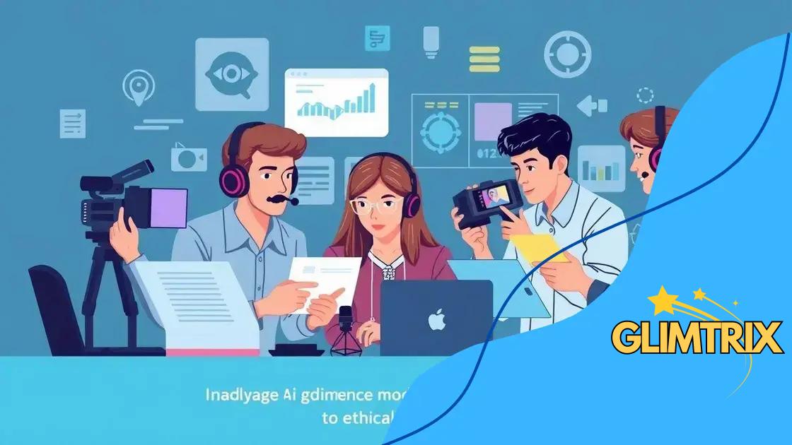 Benefits of ethical AI for media professionals