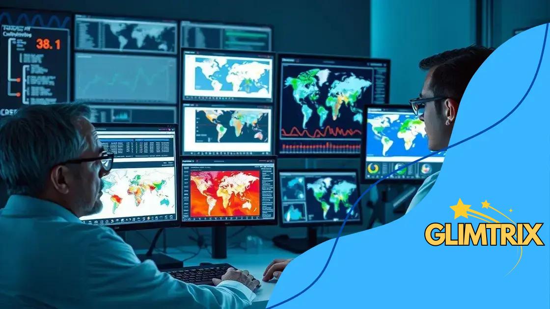 AI applications in climate prediction