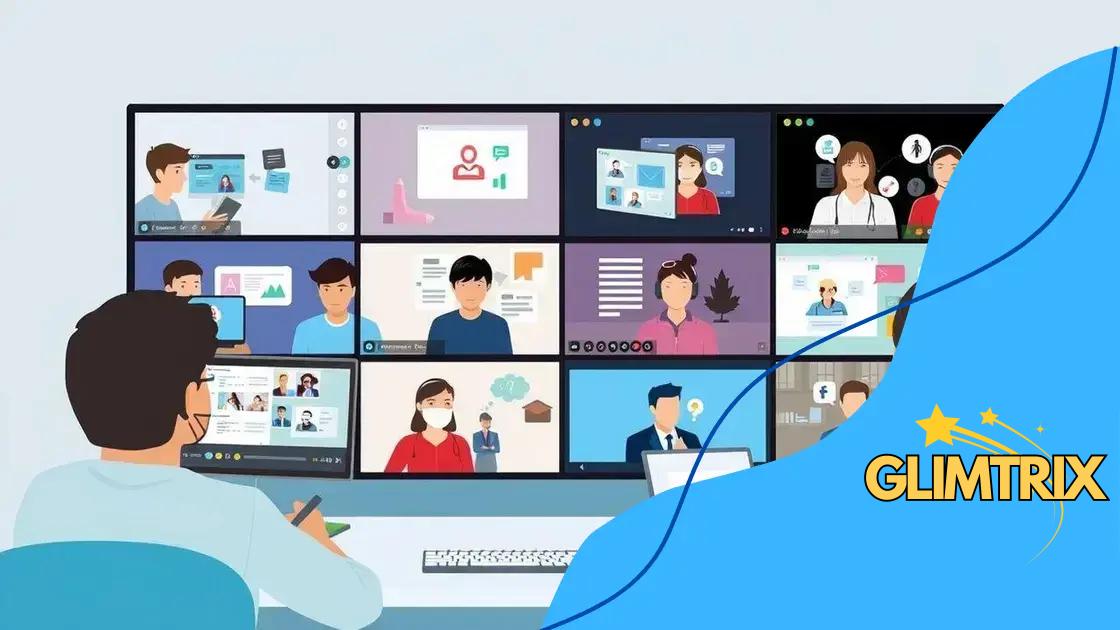 Tools that promote teamwork online
