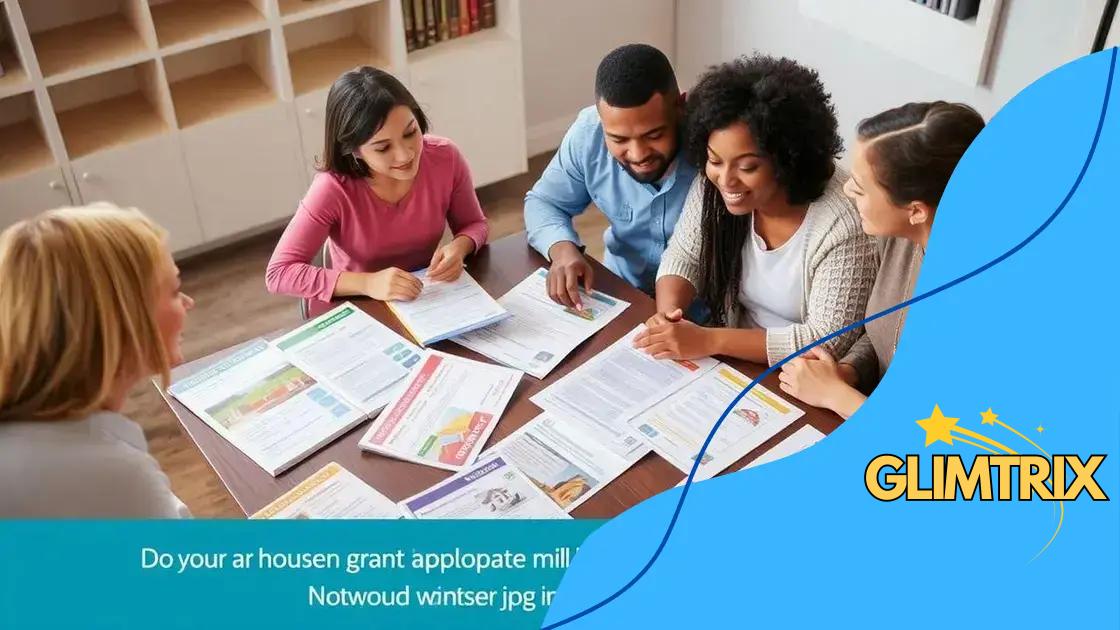 Types of grants available