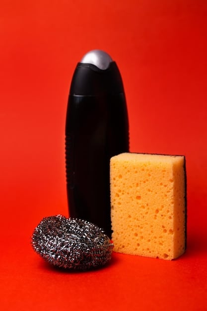 A collection of car detailing products, including microfiber cloths, car wash soap, scratch removal compound, and polishing compound, neatly arranged on a clean surface, showcasing the necessary tools for DIY scratch removal.