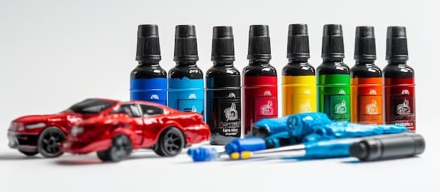 A collection of car care products specifically designed for different types of vehicle finishes, such as matte paint, ceramic coatings, and standard paint. Each product has a label indicating its intended use and the type of finish it is suitable for. The visual showcases the range of options available for The Ultimate Guide to Choosing the Right Car Wash Soap for Your Vehicle's Finish in 2025.