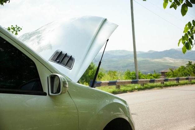 A car parked in direct sunlight with a sunshade prominently displayed in the windshield. The sunshade is silver and reflective, blocking the sunlight from entering the car. The dashboard and front leather seats are partially visible, showcasing the sunshade's protective effect. This visual represents the UV protection strategies necessary for How to Protect Your Car's Leather Seats from Cracking and Fading: A 2025 Guide.