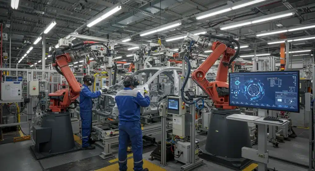 2025 Automotive Technology: Boosting US Factory Efficiency