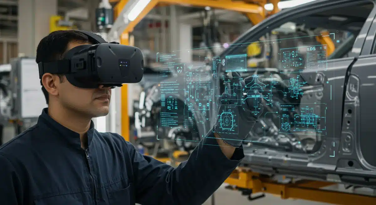 Augmented reality assisting quality control in US auto manufacturing