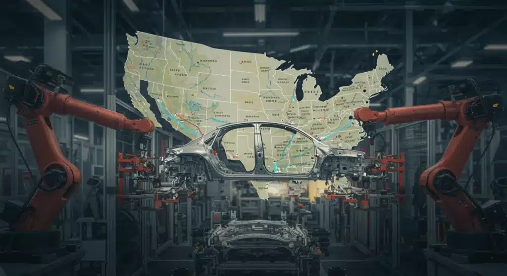 Nearshoring for US Auto Manufacturers: 2025 Economic Advantages