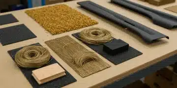 Bio-based composite materials for car interiors