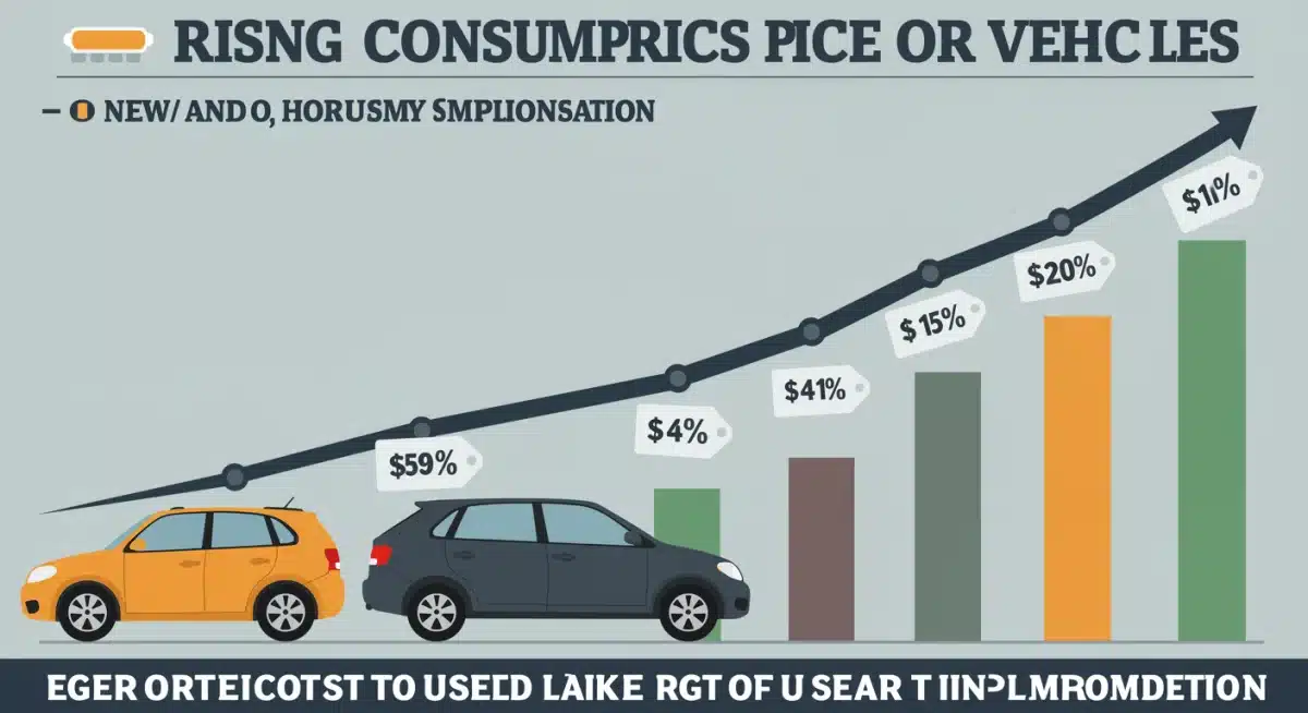 Rising consumer car prices and manufacturing costs due to tariffs