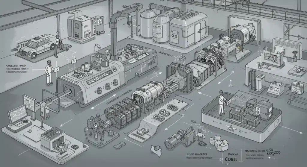 2025 EV Battery Recycling: US 95% Recovery Goal Analysis