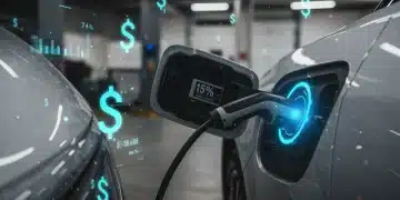 Electric vehicle charging to reduce maintenance costs, financial impact