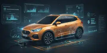 Electric vehicle undergoing stringent federal safety standard testing