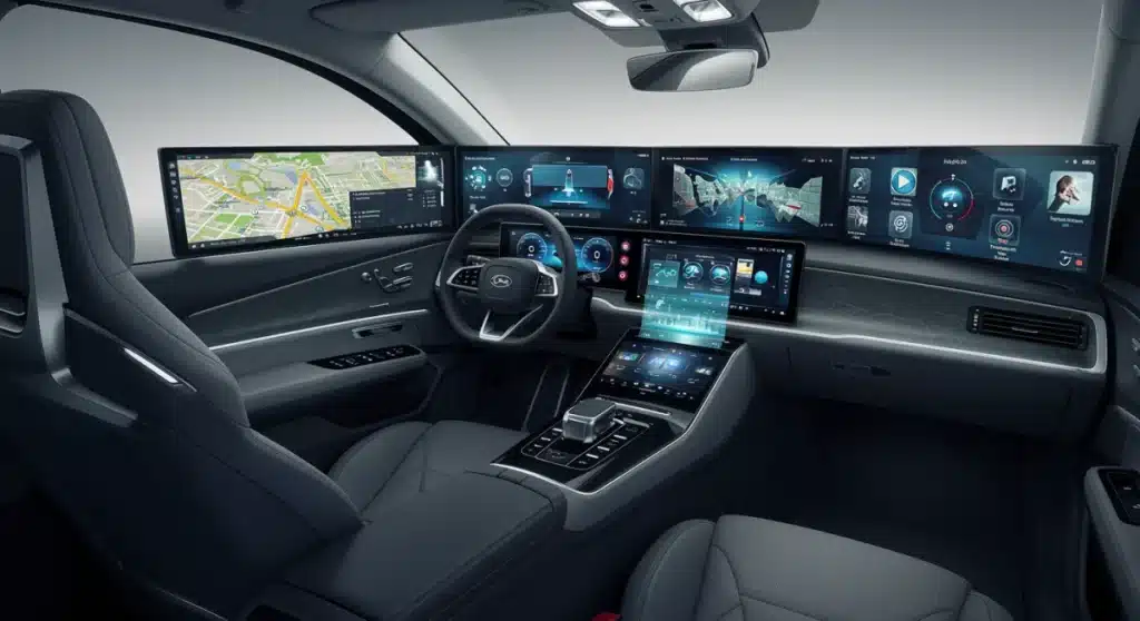 Future In-Car Infotainment: 3 Technologies for US 2025