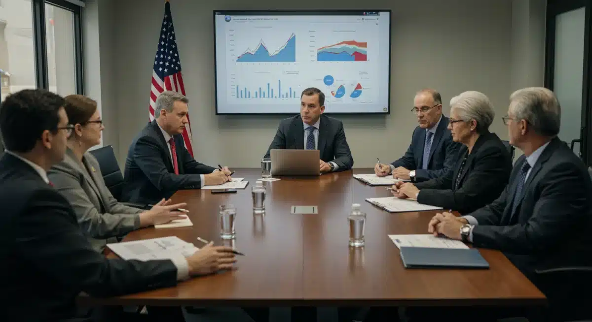 Policy makers and industry leaders discussing Buy American Act impacts on vehicle fleets