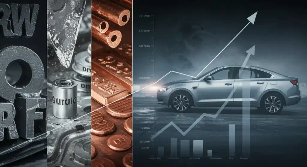 2025 Forecast: Raw Material Costs Hike US Vehicle Prices 8%